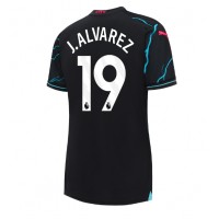 Manchester City Julian Alvarez #19 Rezervni Dres za Ženska 2023-24 Kratak Rukav